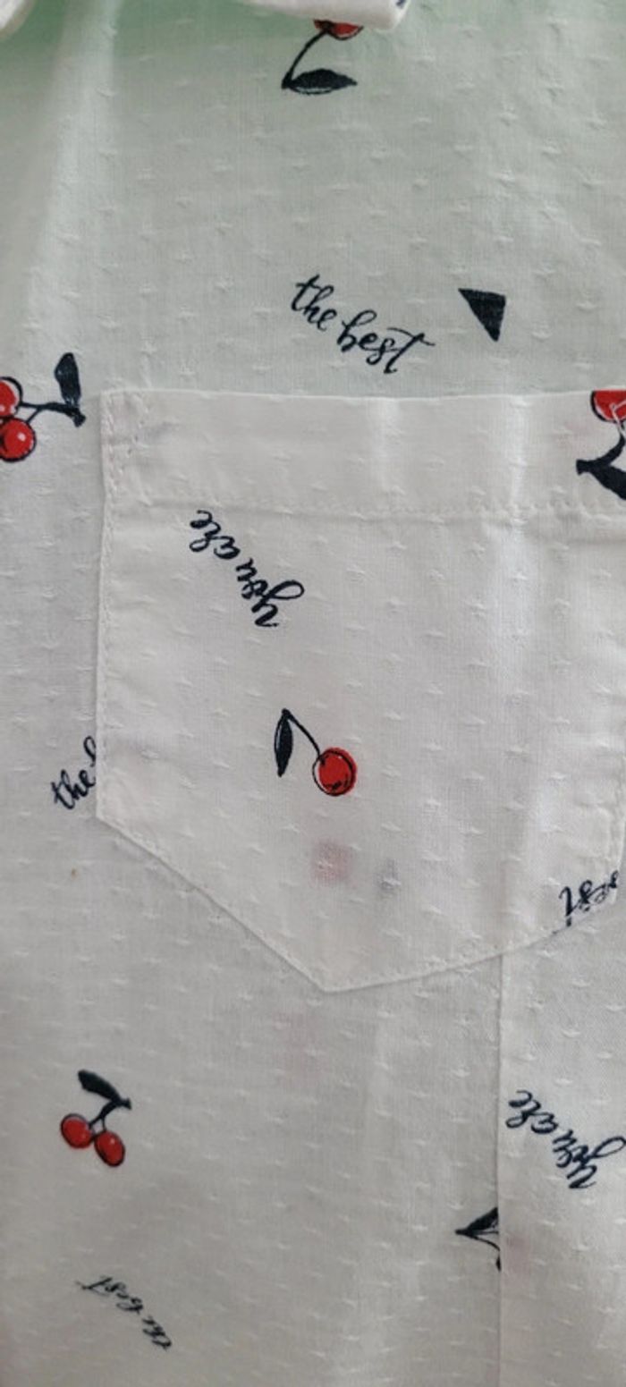 Chemisier cerise Orchestra 8 ans - photo numéro 2