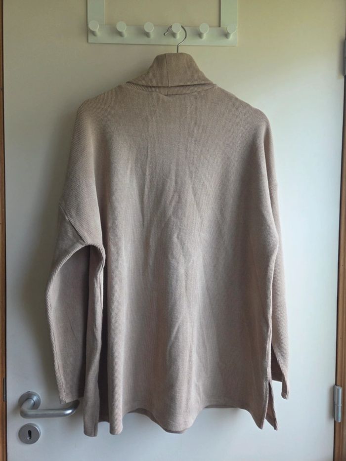 Tunique pull col roulé beige primark - taille M - neuf sans étiquette - photo numéro 7