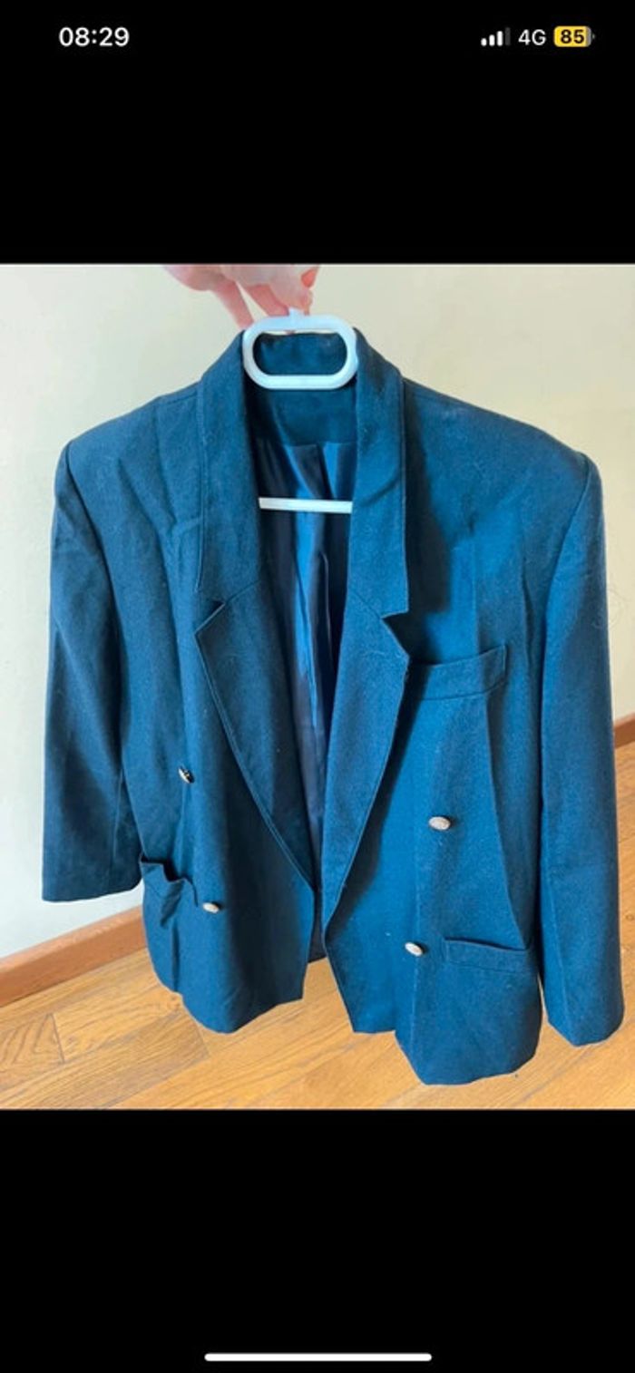 Sublime veste bleu marine vintage