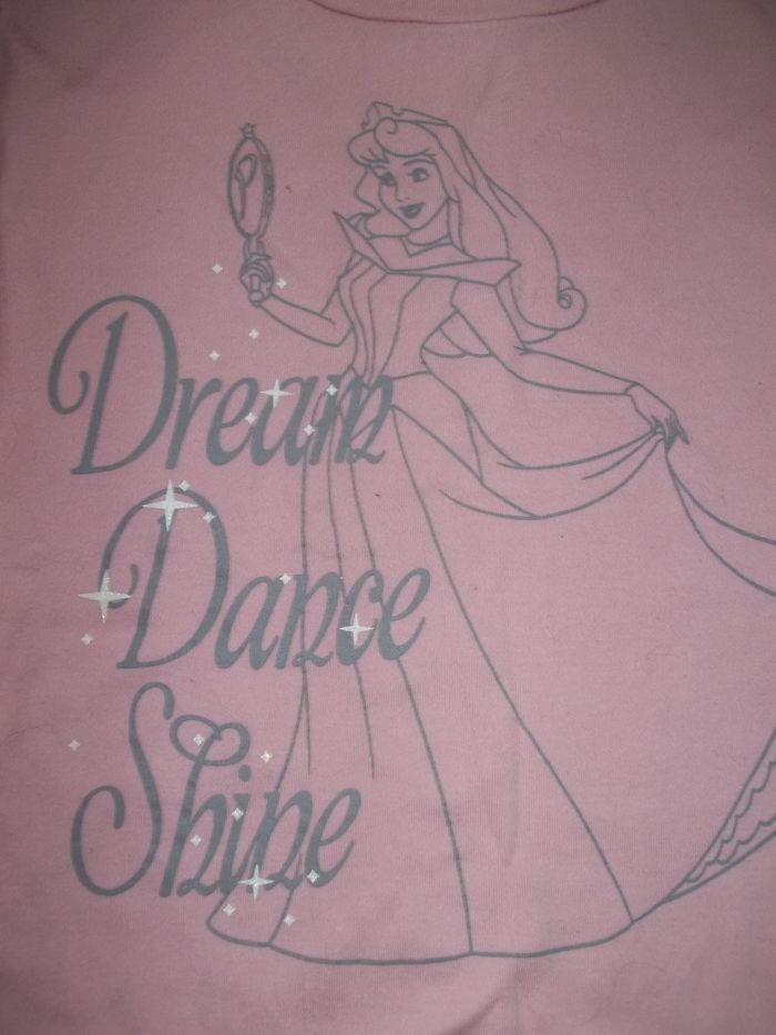 Sweat fin rose pêche Disney(1) Princess 5/6 ans - photo numéro 2