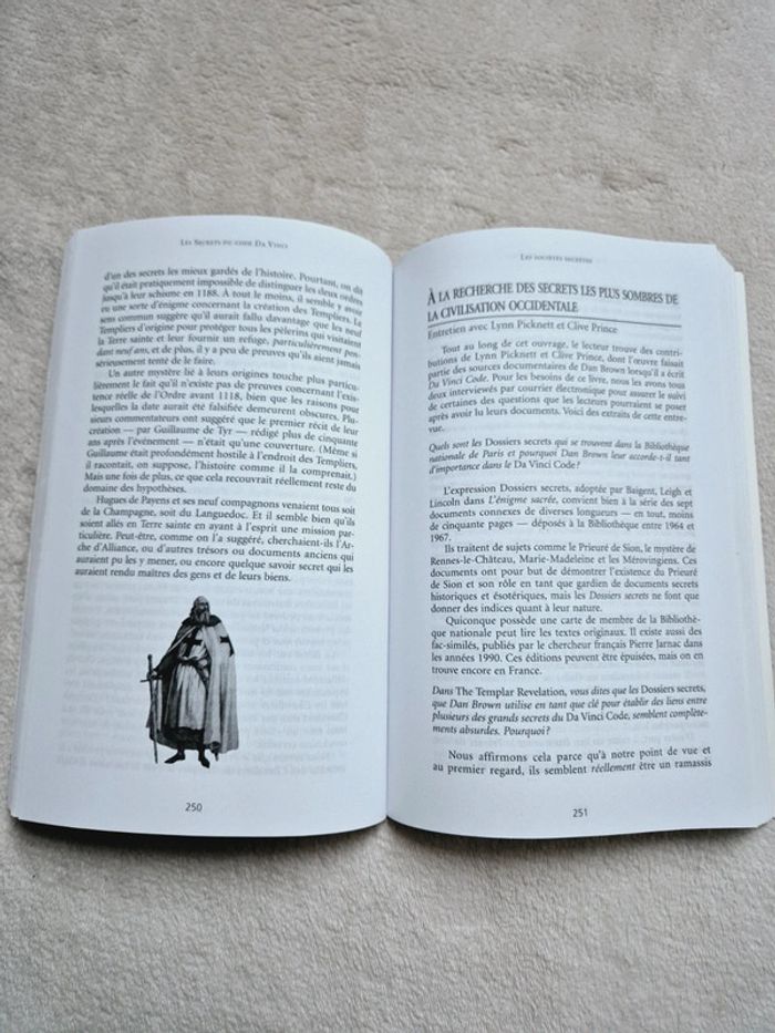 Livre Les secrets du Code Da Vinci - photo numéro 5