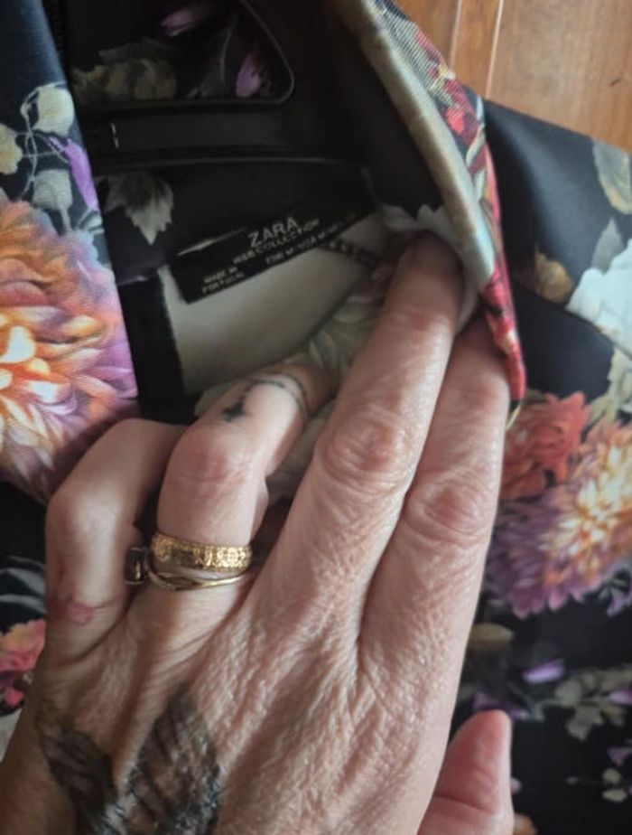 Robe longue manche longue zara - photo numéro 2