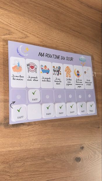 Fiche  éducative «  ma routine du soir » à scratch 