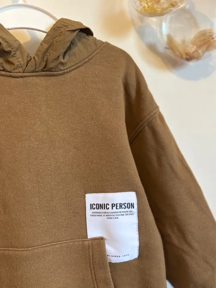 🤎 Sweat à capuche ZARA marron – Taille 6/7 ans 🤎 - photo numéro 2