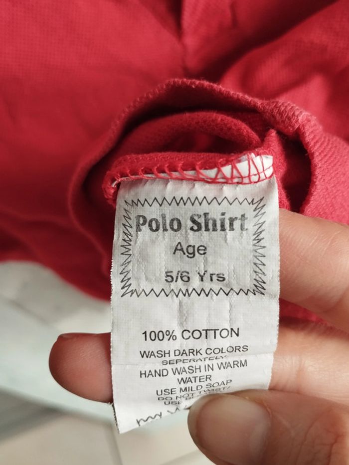 Polo garçon 5/6 ans - photo numéro 3