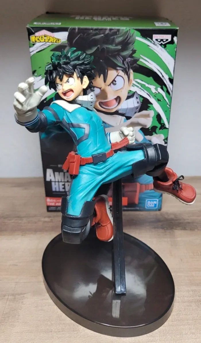 Figurine Deku Izuku Midoriya The Amazing Heroes Vol.10 Banpresto - photo numéro 13