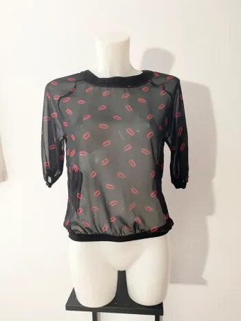 Blouse transparente Naf Naf