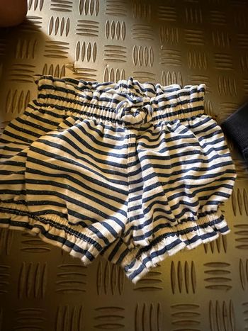 Short pailleté 9/12m