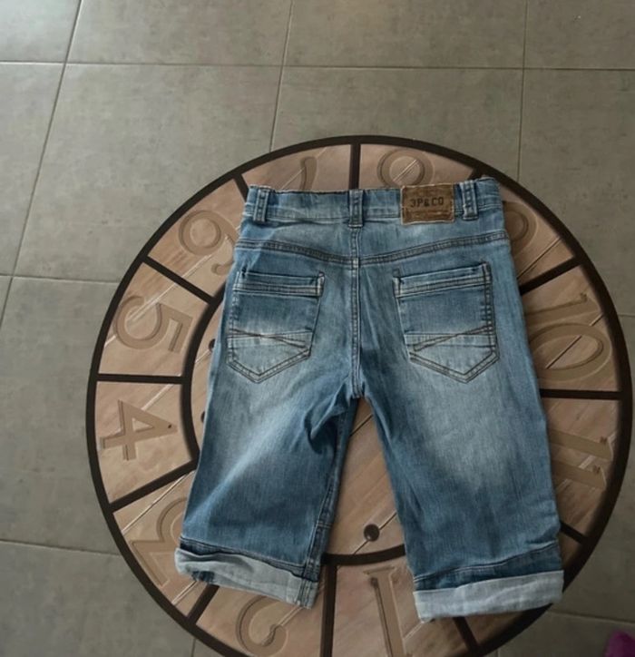 Short en jean garçon 7/8 ans - photo numéro 2