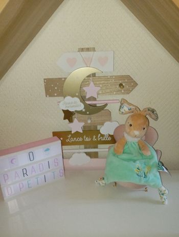 Doudou lapin Justin kaloo 