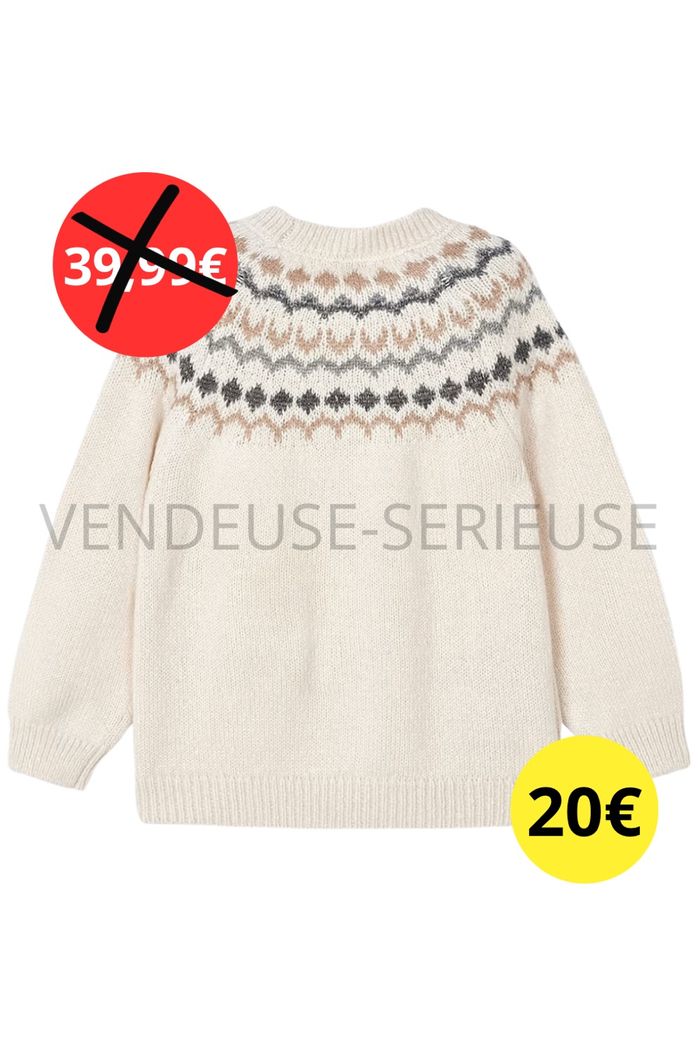 Pull écru 4 ans Mayoral - photo numéro 2