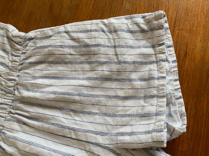 Combishort blanche et marine Cyrillus 6 ans - photo numéro 4