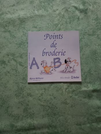 Livre points de broderie