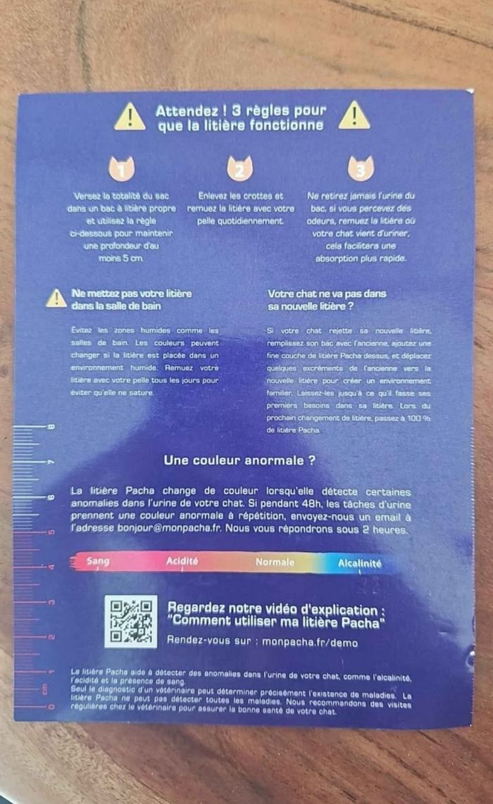 2 sacs de litière Pacha - photo numéro 3