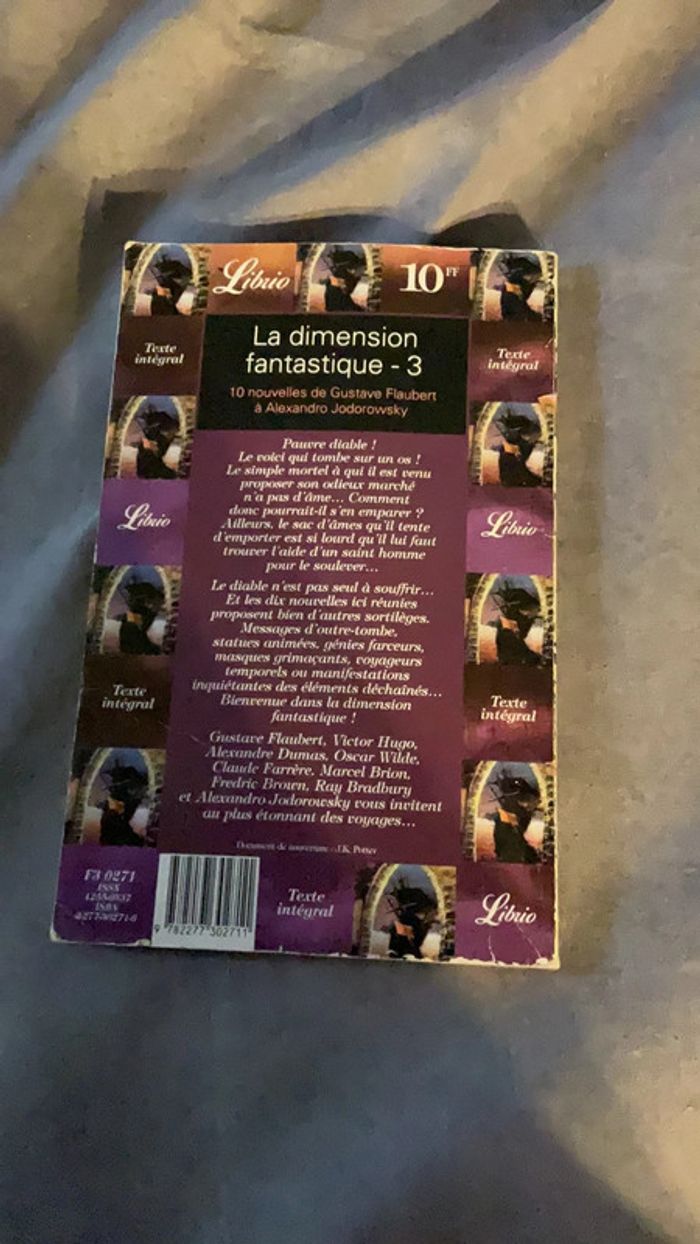 #ladimension fantastique -3 10 nouvelles de Flaubert à Jodorowsky - photo numéro 3