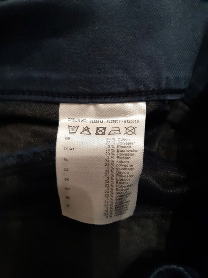 Jegging femme bleu marine - photo numéro 4