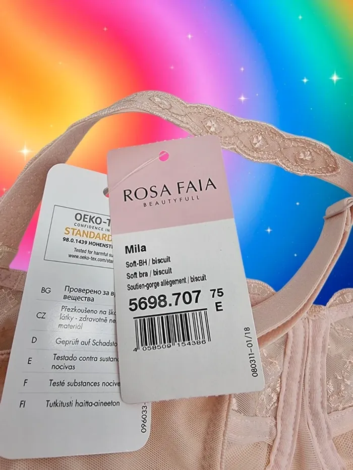 Rosa Faïa soutien gorge sans armatures Mila * 90E * - photo numéro 8