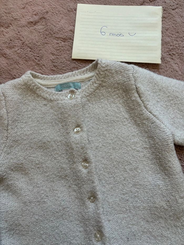 Gilet obaibi fille - photo numéro 2