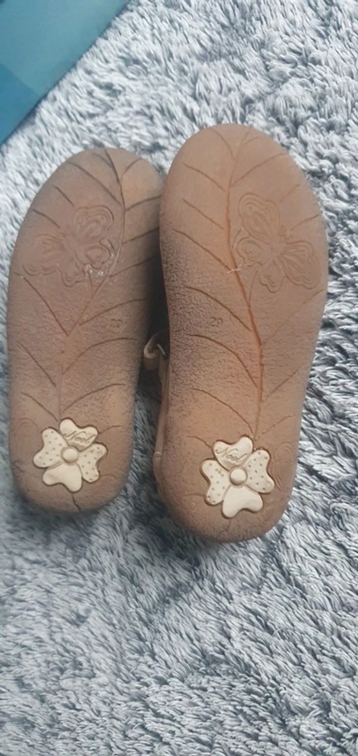 Petites chaussures style ballerines Noël- taille 29 - photo numéro 4
