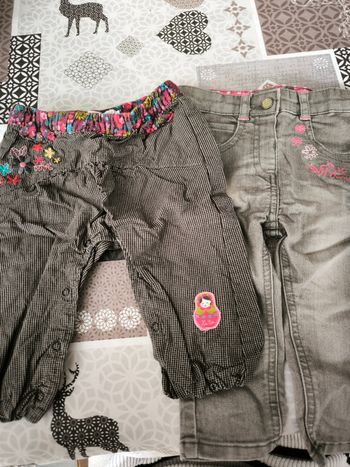 2 pantalons 