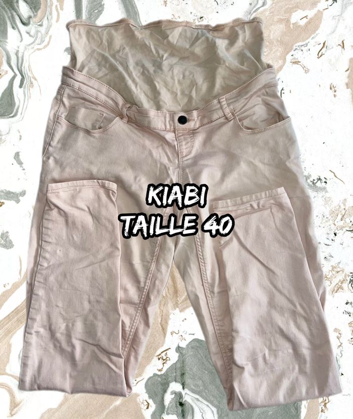 Pantalon jean de grossesse maternité taille 40