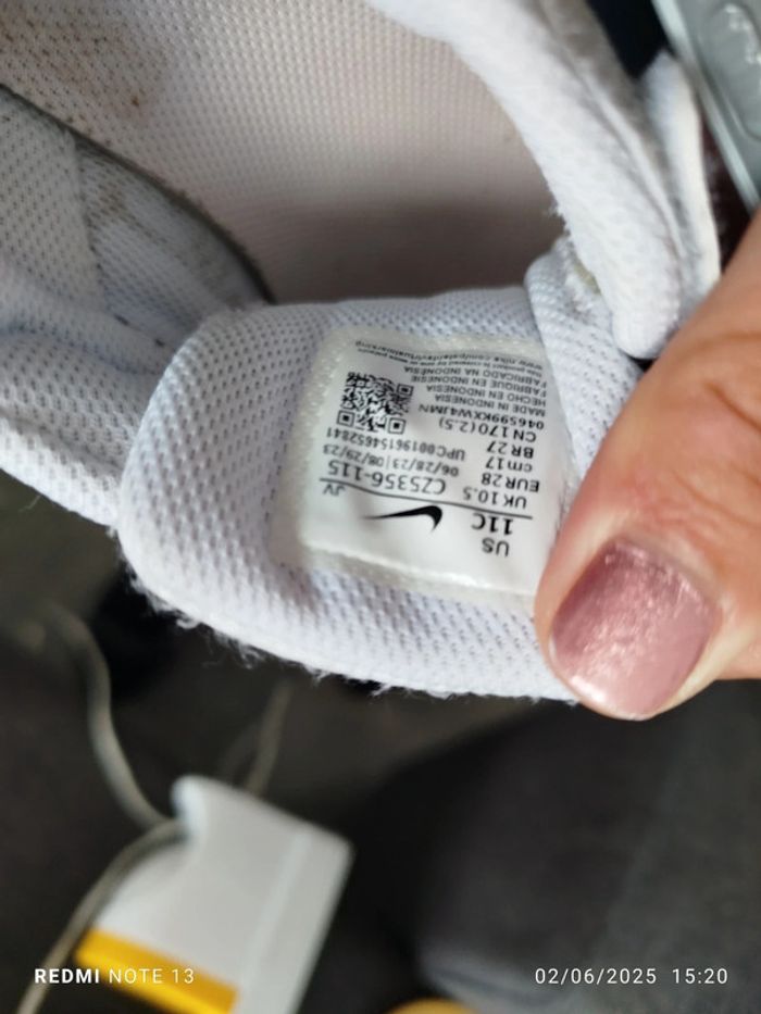 Baskets sneakers air max fille marque Nike - photo numéro 3