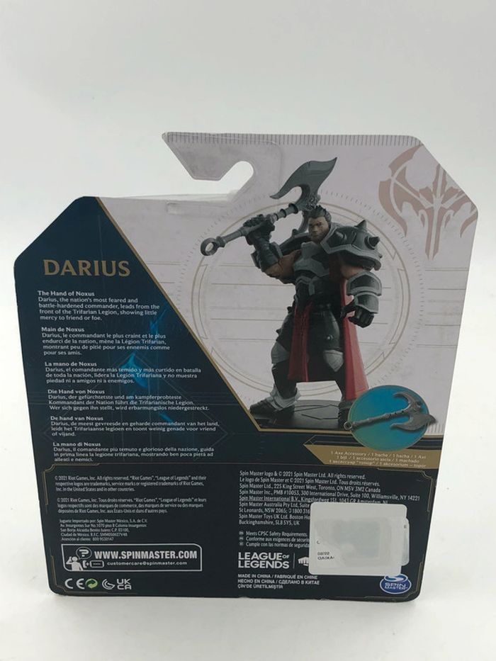 Figurine League Of Legends Darius Spin Master neuf - photo numéro 2