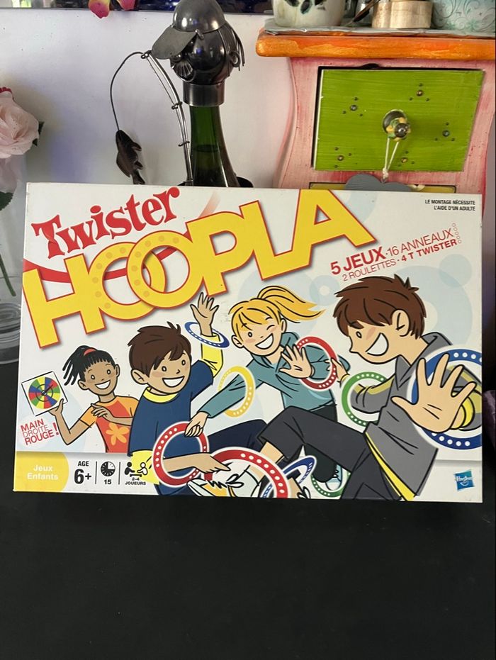 Jeu twister hoopla