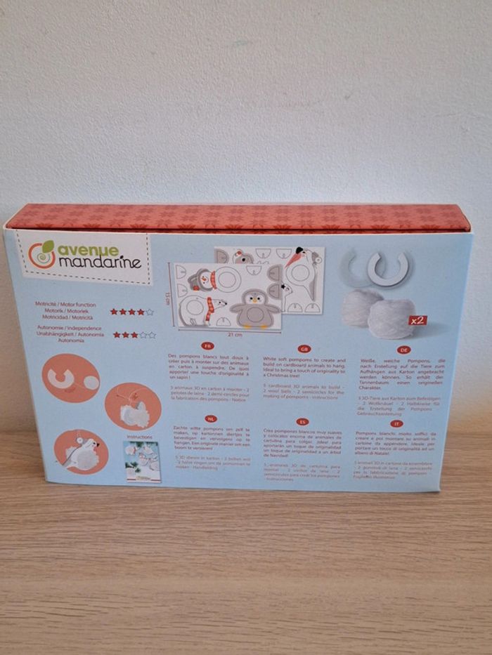 Coffret de pompons à suspendre - Avenue mandarine - photo numéro 2