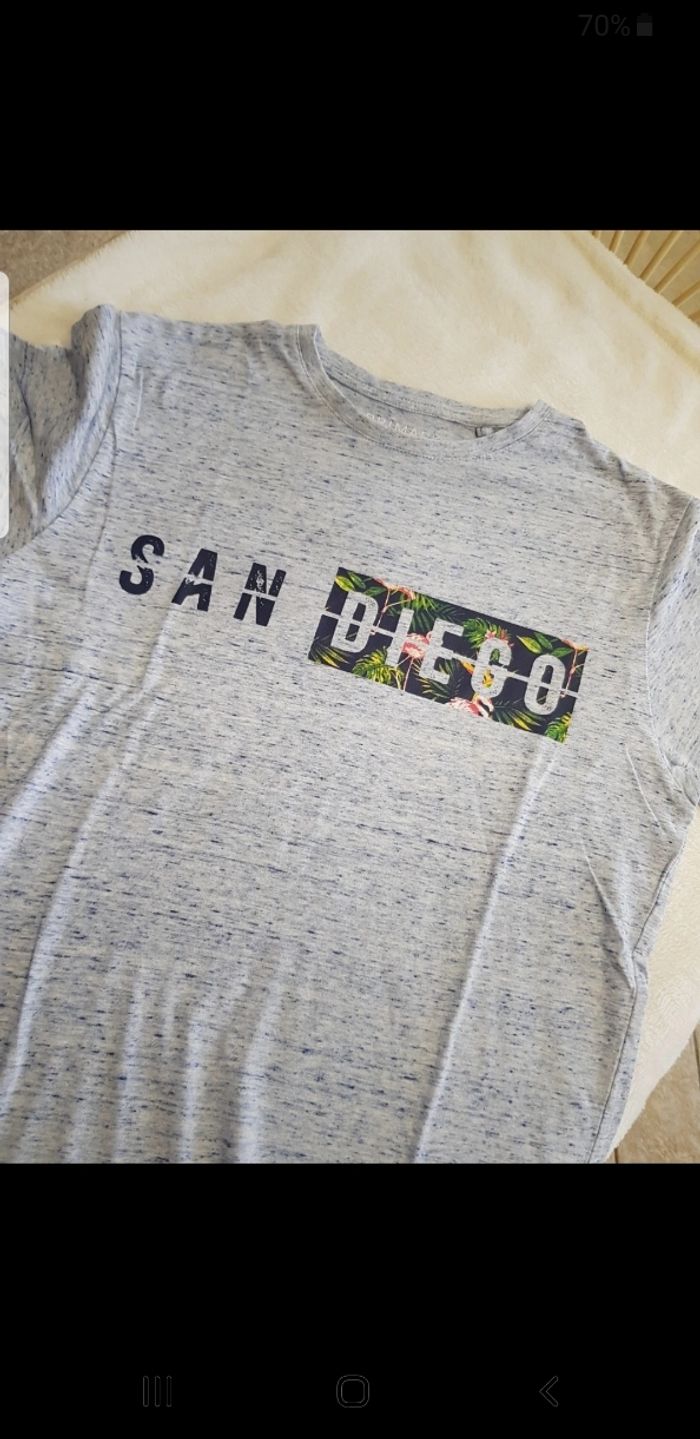 T.shirt garçon taille 16 ans - photo numéro 2