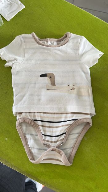 Body avec T-shirt Orchestra 1 mois