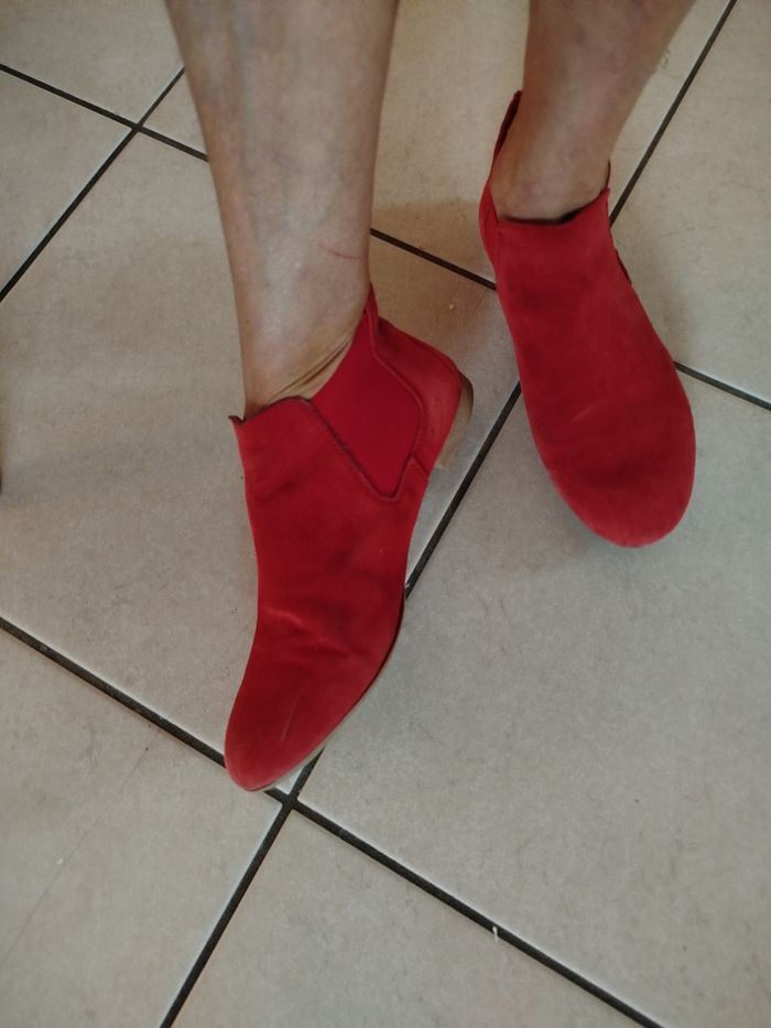 Bottines daim cuir Rokynori - photo numéro 9