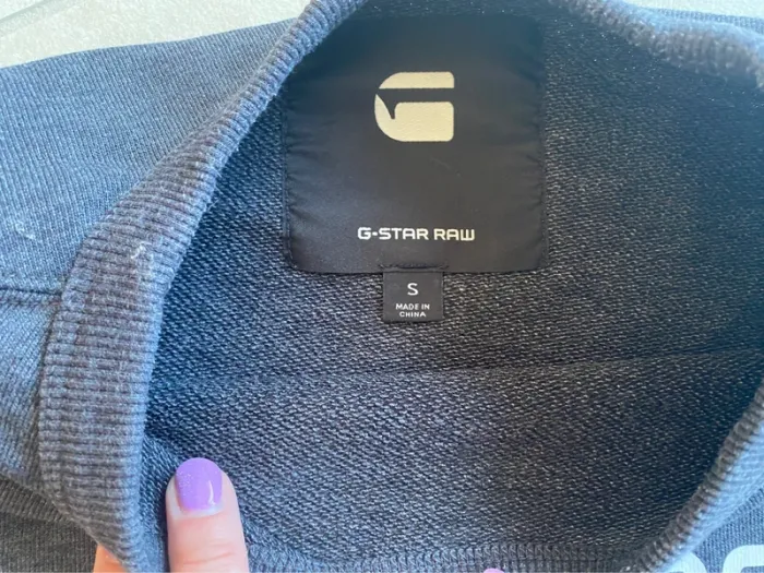Pull g-star gris anthracite - photo numéro 2