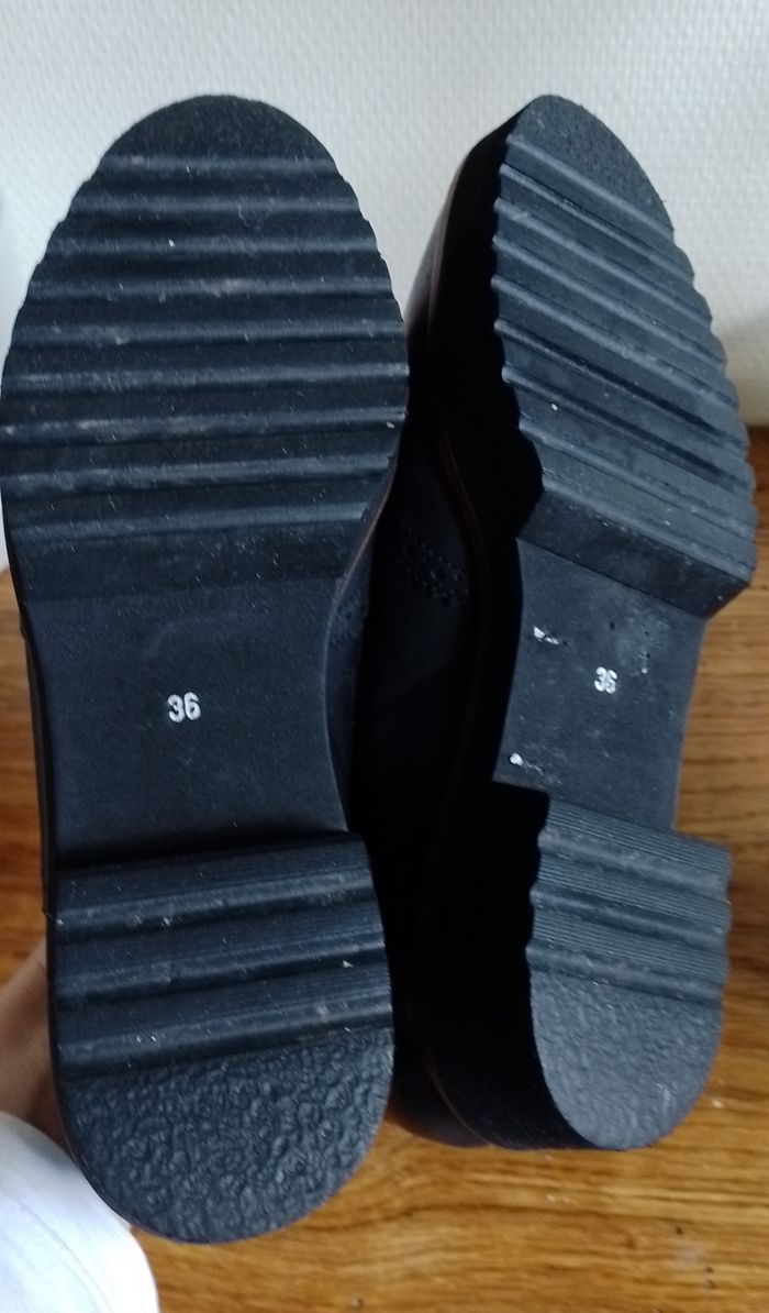 derbies cuir Minelli T36 - photo numéro 6