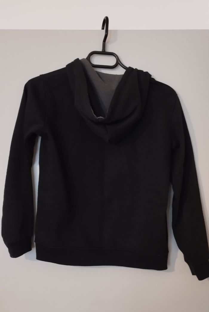 Sweat zippé bleu marine - photo numéro 5