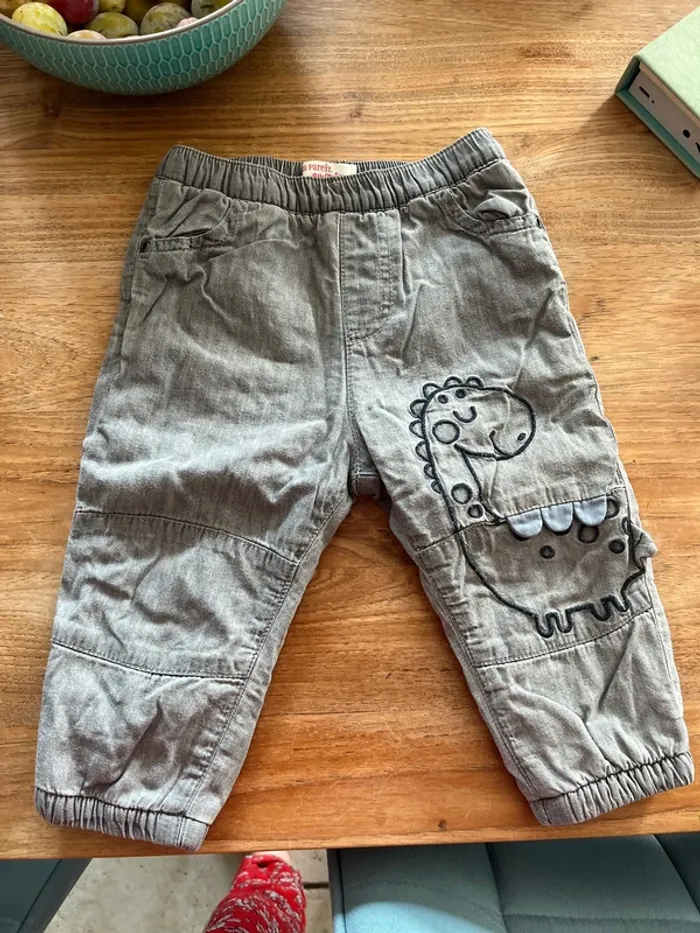 Pantalon doublé polaire 9m