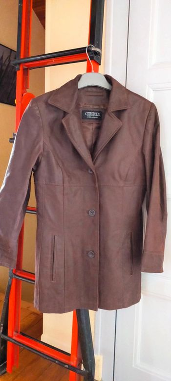 Veste en cuir
