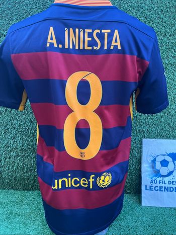 Maillot iniesta Barcelone