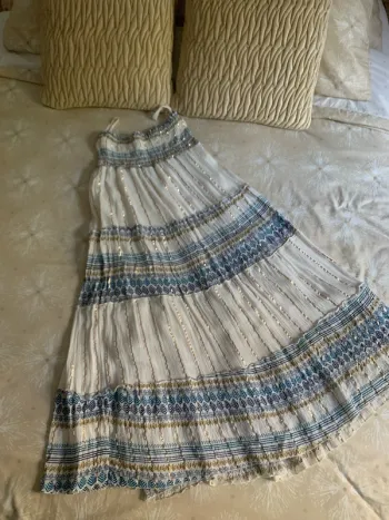 Jupe longue bohemian taille unique