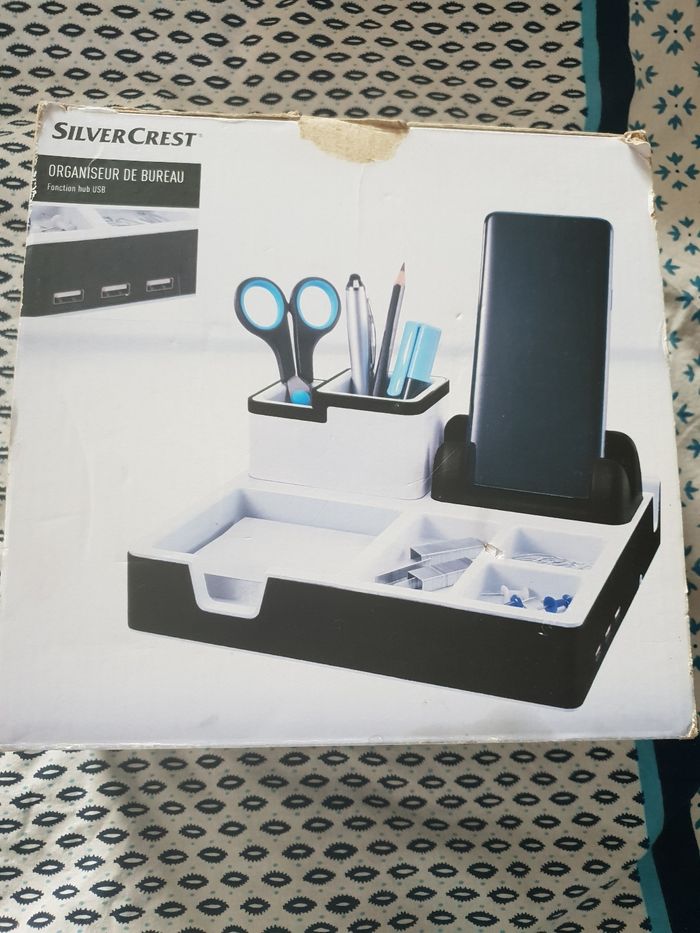 Organiseur de bureau Silvercrest NEUF - photo numéro 5