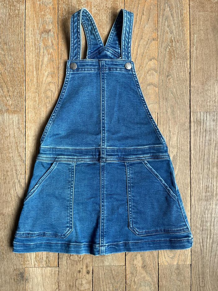 Robe salopette jean Petit Bateau 5 ans