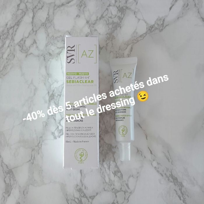 SVR sebiaclear az effet patch flash 4h 15mL
