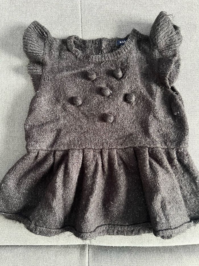 Robe manches courtes 3 mois