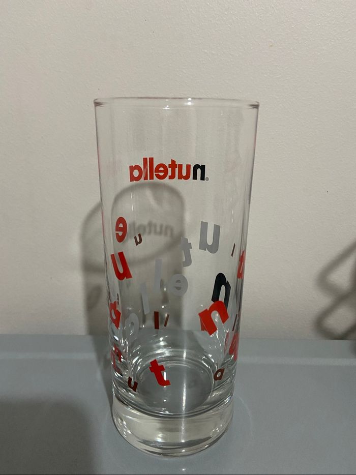 Verre nutella collector édition limitée - photo numéro 2