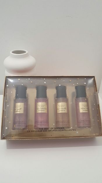 Coffret 4 brumes édition Shimmer