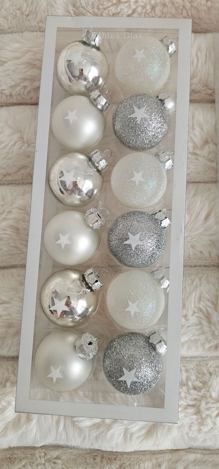 Lot de 24 boules en verre de Noël 🎄Neufs - photo numéro 6