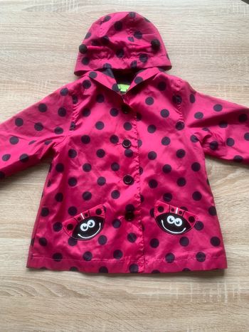 • Manteau pluie fille à pois ~ 23 mois •