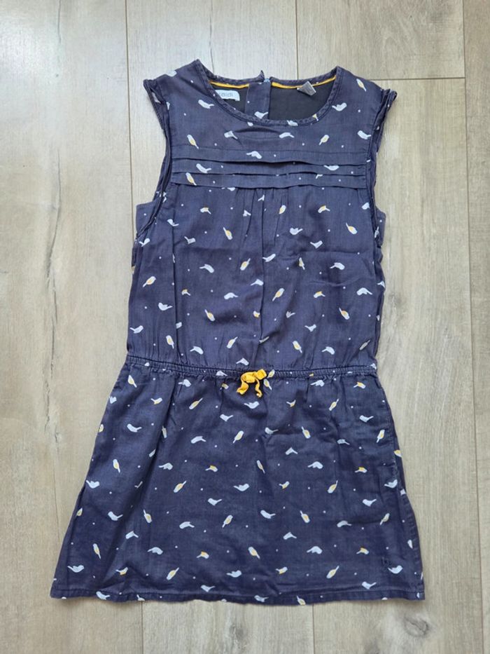 Robe violette 8 ans