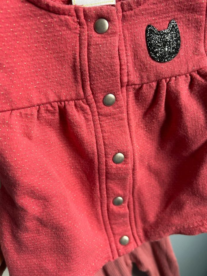 Ensemble bébé fille tunique et legging , 3 mois - photo numéro 4