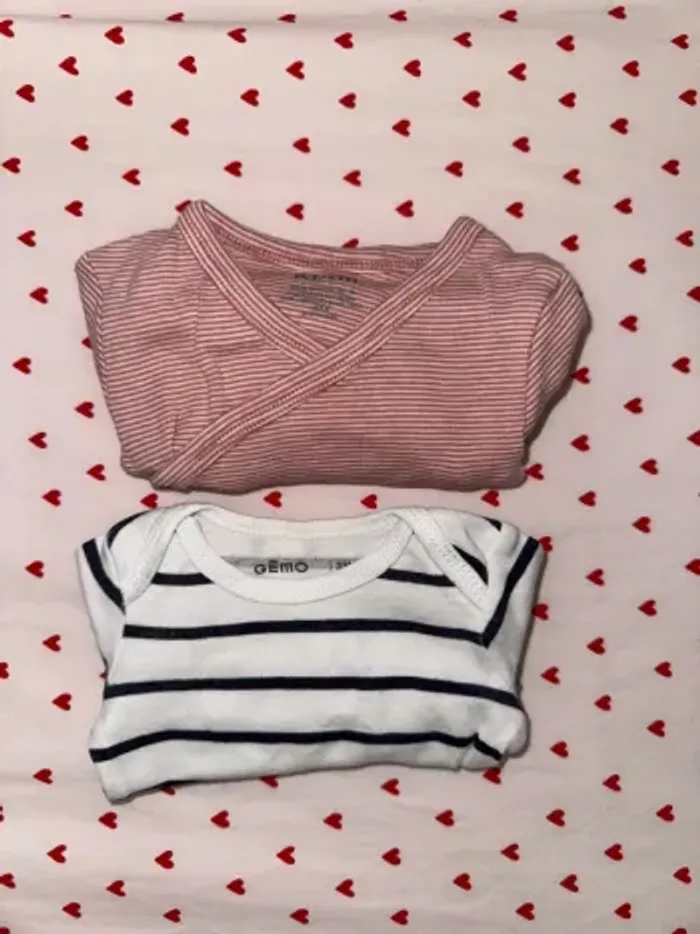 Lot body rayures x2